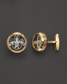 TF Est. 1968 18K Gold-plated Tourbillon cufflinks TF Est. 1968 18K Gold-plated Tourbillon cufflinks