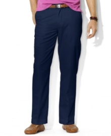 The sophisticated Preston pant is tailored with a slightly tapered leg, a flat front and a classic rise in smooth tissue chino for a trim, lightweight fit. The sophisticated Preston pant is tailored with a slightly tapered leg, a flat front and a classic rise in smooth tissue chino for a trim, lightweight fit.
