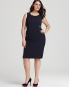 Calvin Klein Plus Size Zipper Dress