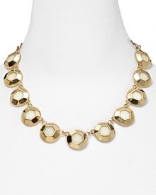 No one does vintage-inspired jewelry like spade new york. This faceted stone necklace reflects sixties sensibility but feels so right now. No one does vintage-inspired jewelry like spade new york. This faceted stone necklace reflects sixties sensibility but feels so right now.
