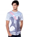 Your rebel edge fights off the dark side of bad style with this t-shirt from Marc Ecko Cut & Sew.