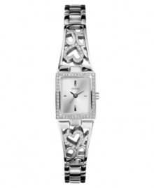 This GUESS watch features a lovely, feminine style she'll love.