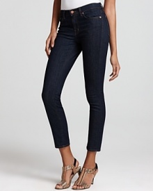 Keep casual looks clean and basic with these timeless J Brand jeans. A slim fitting silhouette suits day or night. Keep casual looks clean and basic with these timeless J Brand jeans. A slim fitting silhouette suits day or night.