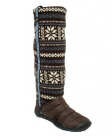 Enjoy the comfort and unique stride of bare feet all winter long with the Nottingham boots by Jambu. Featuring a cozy and festive sweater-knit design, they recreate the one-of-a-kind feeling of walking on sand. Enjoy the comfort and unique stride of bare feet all winter long with the Nottingham boots by Jambu. Featuring a cozy and festive sweater-knit design, they recreate the one-of-a-kind feeling of walking on sand.