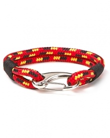 Perfect boy-borrowed style with this bungee wrap bracelet from R.J. Graziano. It's roguish look is the ideal complement to blazers, button downs and brogues. Perfect boy-borrowed style with this bungee wrap bracelet from R.J. Graziano. It's roguish look is the ideal complement to blazers, button downs and brogues.