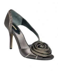 Two sides to every story. The demure flower accent on the Erin evening pumps by Max Studio shows the sweet side of this shoe's bold, cut-out silhouette. Two sides to every story. The demure flower accent on the Erin evening pumps by Max Studio shows the sweet side of this shoe's bold, cut-out silhouette.