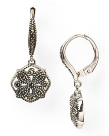 Get lost in the natural beauty of these Judith Jack earrings, cast in sterling silver. They are a decadent yet delicate take on the floral motif. Get lost in the natural beauty of these Judith Jack earrings, cast in sterling silver. They are a decadent yet delicate take on the floral motif.