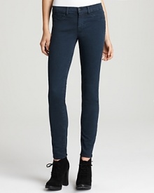 Get on-trend style in J Brand's weekend-perfect twill skinny jeans. Get on-trend style in J Brand's weekend-perfect twill skinny jeans.