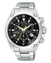 Take control of time with this multifunctional Citizen watch. Take control of time with this multifunctional Citizen watch.
