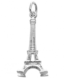 The perfect souvenir from the city of love. Rembrandt's intricate Eiffel Tower charm is crafted from sterling silver and will make the perfect addition to your favorite charm bracelet or necklace. Approximate drop: 1-1/4 inches. The perfect souvenir from the city of love. Rembrandt's intricate Eiffel Tower charm is crafted from sterling silver and will make the perfect addition to your favorite charm bracelet or necklace. Approximate drop: 1-1/4 inches.