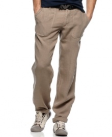 Your weekend warrior style will be fully equipped with these stylish casual pants from Armani Jeans. Your weekend warrior style will be fully equipped with these stylish casual pants from Armani Jeans.