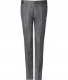 Exquisitely tailored for a flawless fit, Marc by Marc Jacobs soft cashmere-silk pants are a luxe wardrobe staple guaranteed to give your look a seamlessly sophisticated edge - Side and buttoned back slit pockets, hidden hook closure, belt loops - Contemporary tailored fit - Wear with an immaculately cut shirt and matching blazer