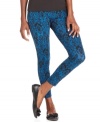 Style&co.'s printed leggings are a statement piece! Try them with a solid top and pretty flats.