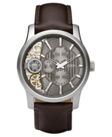Clearly stylish, this distinctive watch from Fossil is a fresh twist on the traditional. Clearly stylish, this distinctive watch from Fossil is a fresh twist on the traditional.