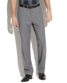 These heathered pants from INC International Concepts anchor any look with understated appeal. These heathered pants from INC International Concepts anchor any look with understated appeal.