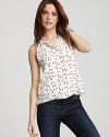 Equipment Blouse - Mina Tulip Shower Print