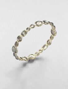 From the Rock Candy® Collection. Faceted pyrite doublets in various shapes and sizes set in radiant 18k gold. 18k goldPyrite doubletDiameter, about 2.4Slip-on styleImported From the Rock Candy® Collection. Faceted pyrite doublets in various shapes and sizes set in radiant 18k gold. 18k goldPyrite doubletDiameter, about 2.4Slip-on styleImported