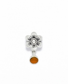 Happy birthday to the January babies! This dangling garnet accent charm is set in sterling silver. Donatella is a playful collection of charm bracelets and necklaces that can be personalized to suit your style! Available exclusively at Macy's. Happy birthday to the January babies! This dangling garnet accent charm is set in sterling silver. Donatella is a playful collection of charm bracelets and necklaces that can be personalized to suit your style! Available exclusively at Macy's.