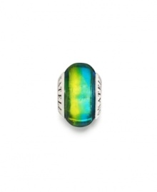 Capture the bliss of the tropics with this brilliant bead in sterling silver and Murano glass. Donatella is a playful collection of charm bracelets and necklaces that can be personalized to suit your style! Available exclusively at Macy's. Capture the bliss of the tropics with this brilliant bead in sterling silver and Murano glass. Donatella is a playful collection of charm bracelets and necklaces that can be personalized to suit your style! Available exclusively at Macy's.