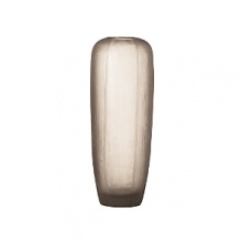 Embodying Donna Karan's sensual, natural style, this etched vase is textured, layered and draped in a swirl of liquid and air.