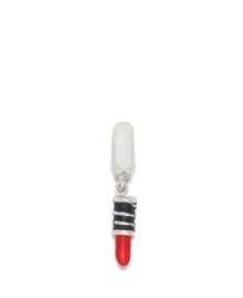 Show your love for feminine beauty with this dangling lipstick charm in sterling silver and enamel. Donatella is a playful collection of charm bracelets and necklaces that can be personalized to suit your style! Available exclusively at Macy's. Show your love for feminine beauty with this dangling lipstick charm in sterling silver and enamel. Donatella is a playful collection of charm bracelets and necklaces that can be personalized to suit your style! Available exclusively at Macy's.