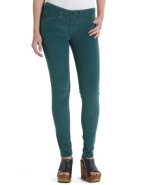 Regular skinny jeans were so last year! Mix up your skinnies with these fab 535 colored cords from Levi's®! Regular skinny jeans were so last year! Mix up your skinnies with these fab 535 colored cords from Levi's®!