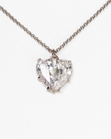 Does your heart desire Juicy Couture? This sparkling pendant necklace will be love at first sight. Does your heart desire Juicy Couture? This sparkling pendant necklace will be love at first sight.
