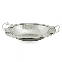 Beautiful metal-plated glass makes a highly durable surfaceand will create a gorgeous presentation of the edibles of your choice. Beautiful metal-plated glass makes a highly durable surfaceand will create a gorgeous presentation of the edibles of your choice.