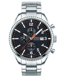 Light a spark to your style with this precise and sophisticated Catalyst watch from esQ Movado. Light a spark to your style with this precise and sophisticated Catalyst watch from esQ Movado.