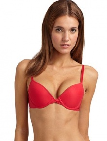 THE LOOKStructured padded cupsPush-up silhouetteAdjustable strapsBack hook-and-eye closureTHE MATERIALNylonCARE & ORIGINHand washImported THE LOOKStructured padded cupsPush-up silhouetteAdjustable strapsBack hook-and-eye closureTHE MATERIALNylonCARE & ORIGINHand washImported