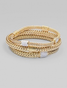 From the Classic Chain Collection. A single band of 18K gold in a signature chain design.18K yellow gold Width, about ¼ Length, about 7½ Clasp closure Made in Bali Please note: Bracelets sold separately From the Classic Chain Collection. A single band of 18K gold in a signature chain design.18K yellow gold Width, about ¼ Length, about 7½ Clasp closure Made in Bali Please note: Bracelets sold separately