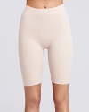 Shape up with Wacoal's iPant long leg anti-cellulite shaper. Comfortable shapewear with embedded microcapsules containing caffeine to promote fat destruction; vitamin E to prevent effects of aging; ceramides to restore and maintain the skin's smoothness; and retinol and aloe vera to moisturize and increase the firmness.