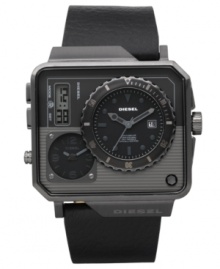 A multifunctional timepiece for the multifaceted gentleman on-the-move, by Diesel.