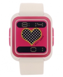The funky, old-school digital watch makes a comeback, thanks to Betsey Johnson. The funky, old-school digital watch makes a comeback, thanks to Betsey Johnson.