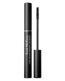 This revolutionary tubular volumizing mascara forms water-resistant tubes 360° around lashes, dries instantly and cannot smudge or smear. Better than waterproof, the 24-hour formula stays just-applied looking yet slides off with only warm water without leaving a trace. The precision brush grabs lashes at the roots to lengthen even the shortest hairs for the look of a naturally lush lash line.Directions: Place the wand at the roots of the lashes. Press and wiggle it back and forth continuing to apply through lashes until you reach the tips.Trish Tip: A drier wand gives a better application. Remove excess mascara by sweeping wand along the edges of the tube before you apply. This revolutionary tubular volumizing mascara forms water-resistant tubes 360° around lashes, dries instantly and cannot smudge or smear. Better than waterproof, the 24-hour formula stays just-applied looking yet slides off with only warm water without leaving a trace. The precision brush grabs lashes at the roots to lengthen even the shortest hairs for the look of a naturally lush lash line.Directions: Place the wand at the roots of the lashes. Press and wiggle it back and forth continuing to apply through lashes until you reach the tips.Trish Tip: A drier wand gives a better application. Remove excess mascara by sweeping wand along the edges of the tube before you apply.