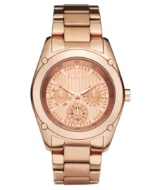 A rose by any other name. A darling rose-hued timepiece that will blossom your style, by AX Armani Exchange. A rose by any other name. A darling rose-hued timepiece that will blossom your style, by AX Armani Exchange.