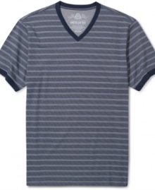 Throw on this tee by American Rag and get set for unique adventures. Throw on this tee by American Rag and get set for unique adventures.