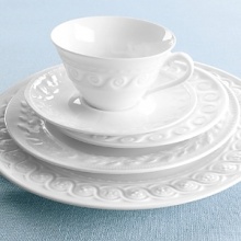 The Louvre dinnerware collection takes its design inspiration from architectural motifs that adorn the exterior of the Louvre museum. Casual or formal, this collection offers great practicality and adapts to every occasion. Oven and dishwasher safe, many of the bakeware pieces transition from oven to table. The Louvre dinnerware collection takes its design inspiration from architectural motifs that adorn the exterior of the Louvre museum. Casual or formal, this collection offers great practicality and adapts to every occasion. Oven and dishwasher safe, many of the bakeware pieces transition from oven to table.