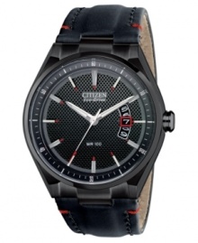 Classic watch design meets sporty details on this watch from Citizen. The Eco-Drive technology harnesses both natural and artificial light, never needing a battery. From the Drive from Citizen Eco-Drive collection. Classic watch design meets sporty details on this watch from Citizen. The Eco-Drive technology harnesses both natural and artificial light, never needing a battery. From the Drive from Citizen Eco-Drive collection.