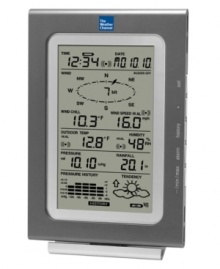 Nobody knows weather better than the Weather Channel. That's why they've lent their name to this all-in-one forecast station, giving you live updates on the full complement of weather everything from wind direction to rainfall, barometric pressure to temperature. One-year limited warranty. Model WS-1611TWC-IT. Nobody knows weather better than the Weather Channel. That's why they've lent their name to this all-in-one forecast station, giving you live updates on the full complement of weather everything from wind direction to rainfall, barometric pressure to temperature. One-year limited warranty. Model WS-1611TWC-IT.