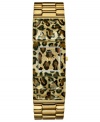 Embrace your wild side with this fiercely styled watch from GUESS.