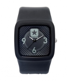 Beat the clock in style with this unisex watch from Converse's Clocked collection. Beat the clock in style with this unisex watch from Converse's Clocked collection.