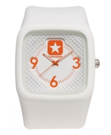 Beat the clock in style with this unisex watch from Converse's Clocked collection. Beat the clock in style with this unisex watch from Converse's Clocked collection.
