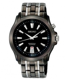 Designed for the man seeking bold adventures, this ion-finished Seiko watch is built to last. Designed for the man seeking bold adventures, this ion-finished Seiko watch is built to last.
