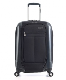 The best of both worlds-a unique, lightweight hybrid design combines a softside construction with hardside paneling for superior protection and incredible packing flexibility. Set on easy-glide spinners, this bag goes where you go with ease & versatility, expanding to fit more in to a fully-lined interior with suiter system and padded tie-down strap. Limited lifetime warranty. The best of both worlds-a unique, lightweight hybrid design combines a softside construction with hardside paneling for superior protection and incredible packing flexibility. Set on easy-glide spinners, this bag goes where you go with ease & versatility, expanding to fit more in to a fully-lined interior with suiter system and padded tie-down strap. Limited lifetime warranty.