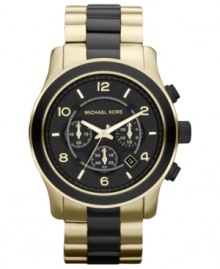 A bold Runway collection watch from Michael Kors that's daring in color and style. A bold Runway collection watch from Michael Kors that's daring in color and style.