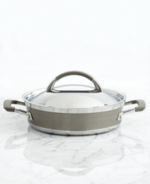 Incredible strength sandwiches a layer of aluminum between two of stainless steel for fast and even heating that delivers flawless food each and every time. Lock in important nutrients and vital flavors by topping off with the polished stainless steel lid, and clean up quick with a stainless steel dishwasher-safe construction that works on all stove types, including glass and induction! Lifetime warranty. Incredible strength sandwiches a layer of aluminum between two of stainless steel for fast and even heating that delivers flawless food each and every time. Lock in important nutrients and vital flavors by topping off with the polished stainless steel lid, and clean up quick with a stainless steel dishwasher-safe construction that works on all stove types, including glass and induction! Lifetime warranty.