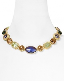 A timeless favorite from Carolee: Gold-plated metal is beautifully offset with colorful faceted crystals for a dazzling finish. A timeless favorite from Carolee: Gold-plated metal is beautifully offset with colorful faceted crystals for a dazzling finish.