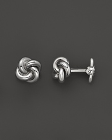 These classic sterling silver cuff links from Dolan & Bullock feature a subtle pattern. From the Sterling Silver Collection. These classic sterling silver cuff links from Dolan & Bullock feature a subtle pattern. From the Sterling Silver Collection.