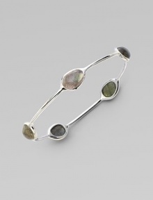 Pretty labradorite cabochons set in sterling silver. LabradoriteSterling silverSlip-on styleDiameter, about 2¾Imported Pretty labradorite cabochons set in sterling silver. LabradoriteSterling silverSlip-on styleDiameter, about 2¾Imported